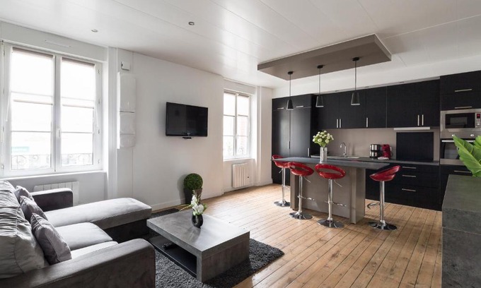 Rocabey - Alsace - Gare Apartment | Zen et design, proche Cité Corsaire