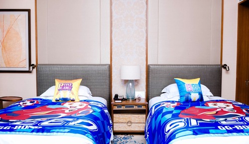 Basic Room, 2 Twin Beds, Sea View (Kids Room)