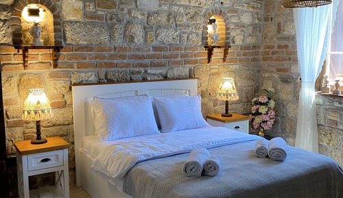 Deluxe Double Room, Balcony, Partial Sea View