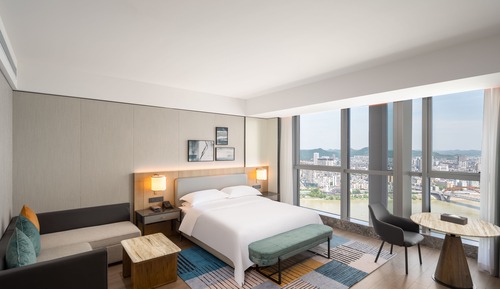 Deluxe Room, 1 King Bed, View