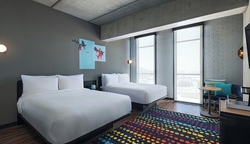 aloft, Room, 2 Queen Beds