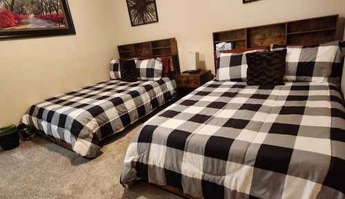 Deluxe Quadruple Room, Multiple Beds, No Windows, Ground Floor