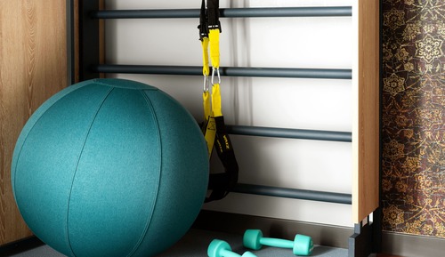 Champion - Double Bed - Private Fitness Corner