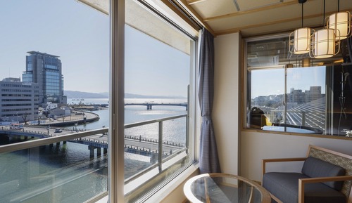 Top Floor Twin Room with Fine View Bath, Non Smoking