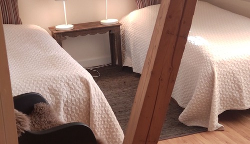Comfort-Twin Room (First Floor) Shared Bathrooms (Ground Floor)