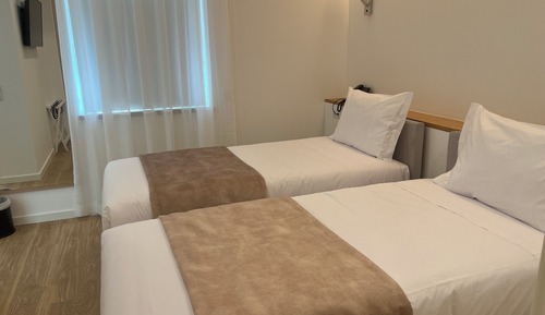 Standard Twin Room, 2 Twin Beds, Accessible, Garden View