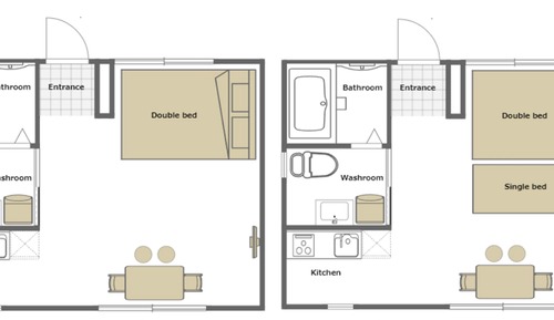 Standard Triple Room. Non Smoking (1-4F)
