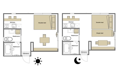 Standard Triple Room, Non Smoking (2-4F)
