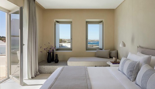 Comfort Room, Jetted Tub, Sea View