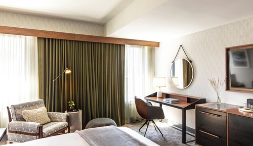 Room, 1 King Bed, Roll-in Shower (Mobility Accessible)