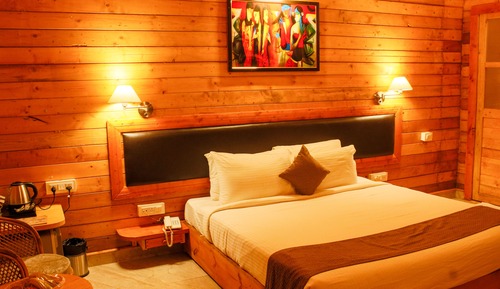Luxurious Wooden Suite Room