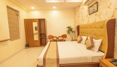 Deluxe Double Room, 1 Bedroom, Non Smoking, City View