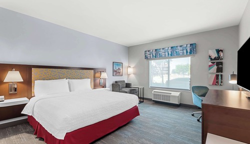 Room, 1 King Bed, Accessible, Refrigerator & Microwave (Hearing)