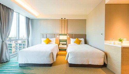 Deluxe Twin Room with Pagoda View