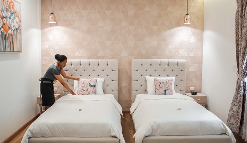 Deluxe Twin Room, Courtyard View