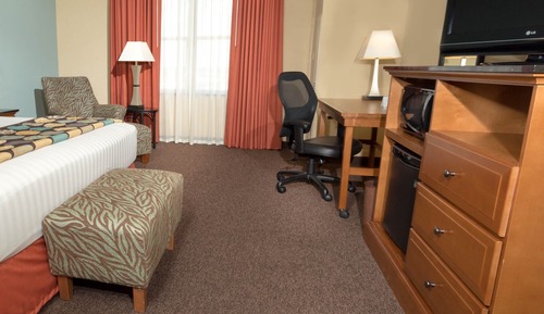 Deluxe Room, 1 King Bed, Accessible, Refrigerator & Microwave (Hearing Accessible, Tub)