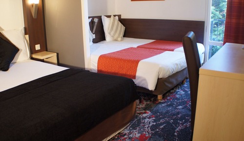 Quadruple Room 1 double bed and 2 single beds