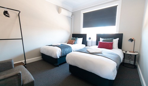 Standard Twin Room, Shared Bathroom