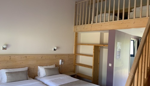 Quadruple Room, 4 single beds