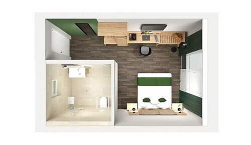 Comfort Double Room, Accessible (behindertenfreundlich)