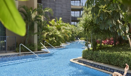 Room, 2 Double Beds, Pool Access, Pool View