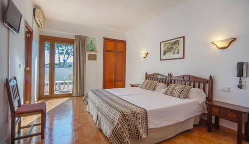 Double or Twin Room, Balcony, Pool View