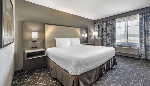 Standard Room, 1 King Bed, Accessible, Refrigerator & Microwave