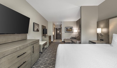 Suite, 1 King Bed, Non Smoking, Refrigerator & Microwave (with Single Sofabed)