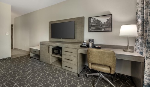 Standard Room, 1 King Bed, Non Smoking, Refrigerator & Microwave