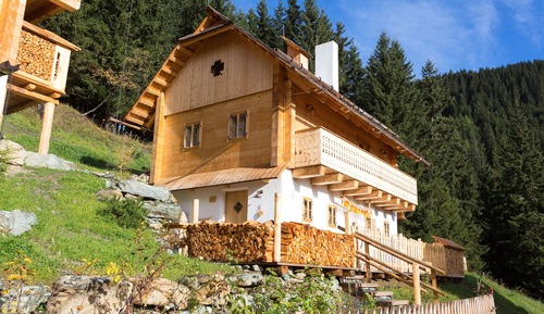 Premium Chalet, 1 King Bed, Sauna, Mountain View (Sennhütte)