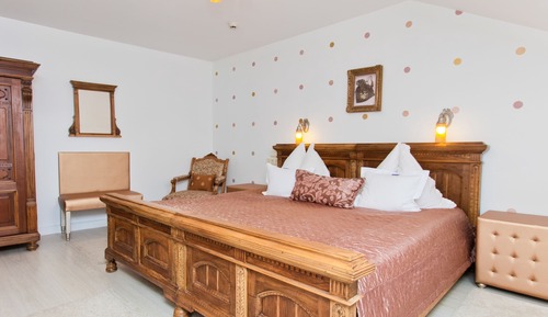 Family room with two sleeping areas