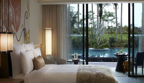 Room, 1 King Bed, Poolside