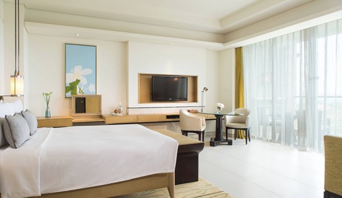 Deluxe Room, 1 King Bed, Garden View