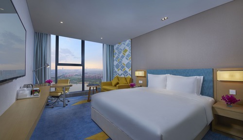 Standard Room, 1 King Bed, City View