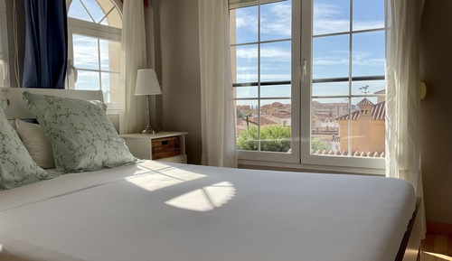 Panoramic Double Room, Private Bathroom, Partial Sea View (Loft)