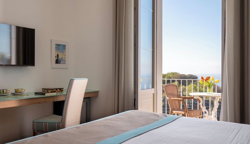 Deluxe Double or Twin Room, Balcony, Sea View