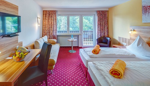 Triple Room, 1 Queen Bed with Sofa bed, Non Smoking, Mountain View