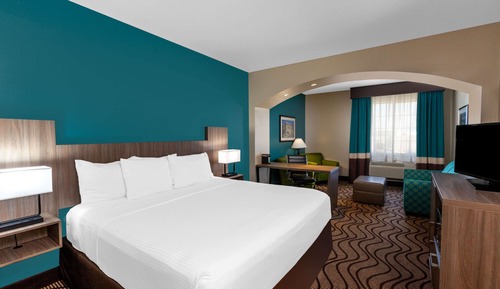 Room, 1 King Bed, Accessible, Non Smoking (Hearing, Mobility Bathtub w/Grab Bars)