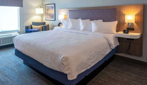 Room, 1 King Bed, Refrigerator & Microwave