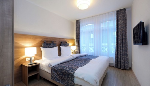 Comfort Apartment, Kitchen, Annex Building (Wormser Str. 11)
