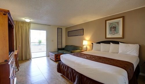 Single Room, 1 King Bed, Pool Access, Poolside