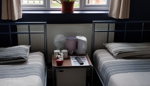 Twin Room, Shared Bathroom
