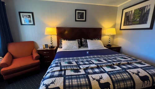 Double Room, 1 King Bed, Partial Lake View, Mezzanine