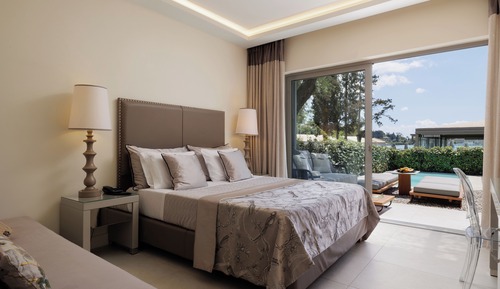 Deluxe Room, Private Pool, Garden View