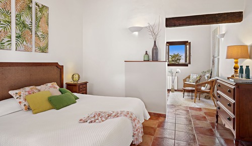 Superior Double Room, Terrace, Courtyard Area
