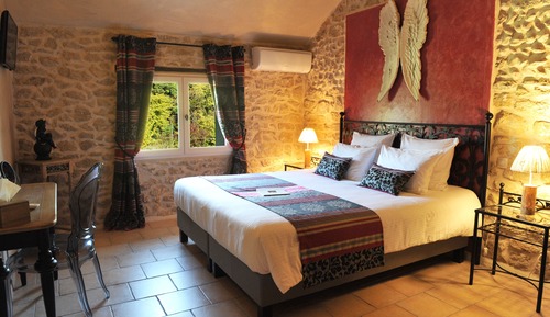 Double Room, Private Bathroom, Garden View