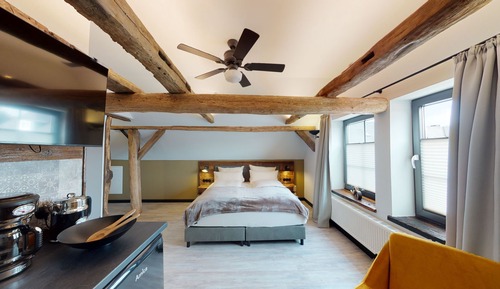 Economy Studio Suite, 1 King Bed, Microwave