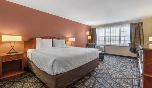 Standard Room, 1 King Bed, Non Smoking, Refrigerator & Microwave