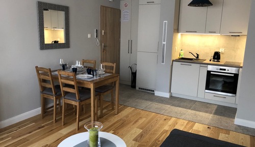 Comfort Apartment, 1 Bedroom, Kitchen, Courtyard View