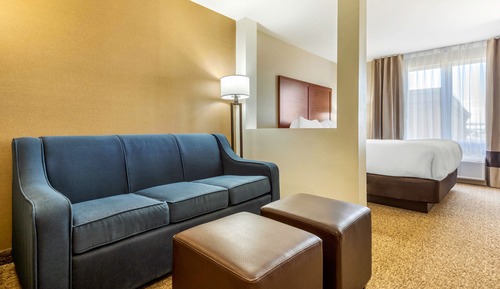 Suite, 1 King Bed with Sofa bed, Non Smoking